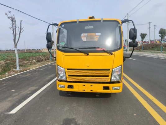 Truck with 3.2T XCMG Crane