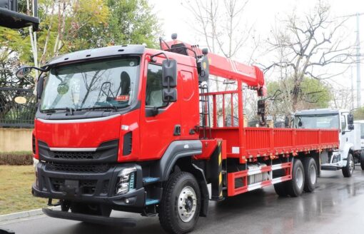 Chenglong H5 270Horsepower 6X2 25Ton Truck Mounted Crane Vehicle