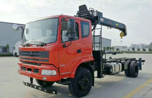 Haolong 180Horsepower 4X2 18Ton With Crane Truck