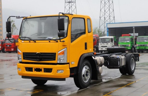 Huashen D912 12-ton 9-meter truck crane