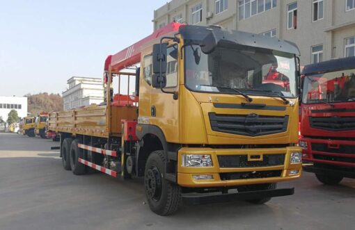 T5 240Horsepower 6X4 25Ton Truck Mounted Crane