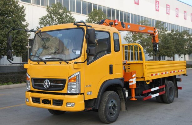 Тогава 12 Телескопичен кран за камион Ton