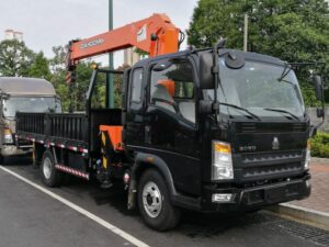 Howo 10 Ton Truck Garabi Teleskopikoa