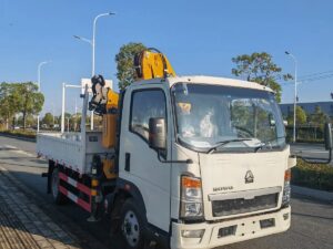 Howo 14 Ton Truck Mounted Palginer Crane