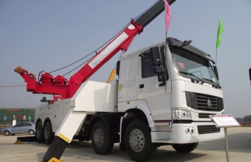 Howo 31 Ton Tow Truck With Crane