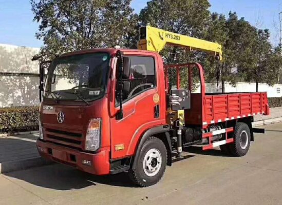 Dayun 4.5Tons Truck Telescopic Crane