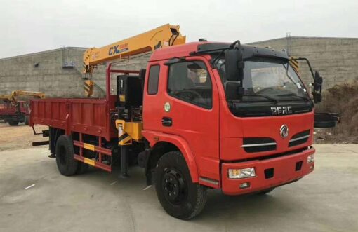 Dongfeng 11.4 Tons Truck Telescopic Crane