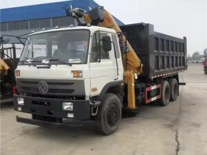 Донгфенг 12 Ton Truck With Lift Crane