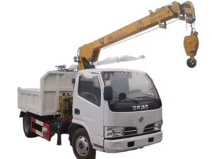 Dongfeng 3.5 Tons Dump Truck Mounted Crane