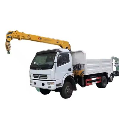 Dongfeng 5 Tons Dump Truck With Crane Manipulator