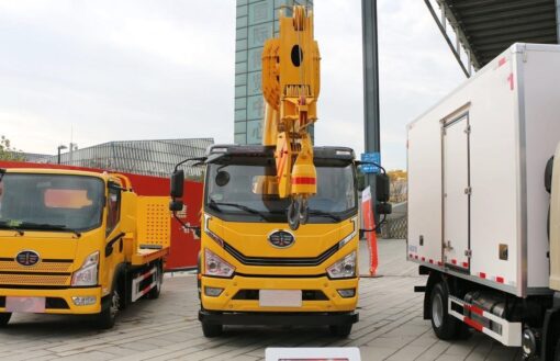 Faw 180 Horsepower Side Lifter Crane