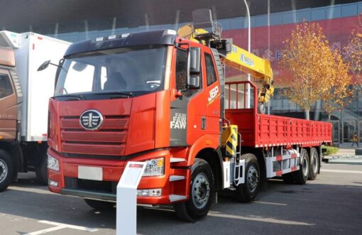 Faw 31 Tons Tow Truck With Crane