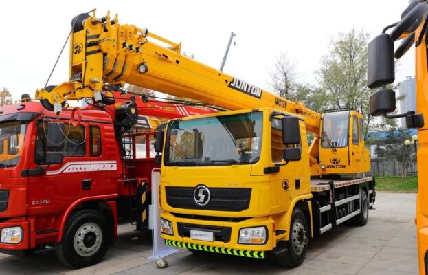 Shaanxi Automobile 16 Tons Truck Telescopic Crane