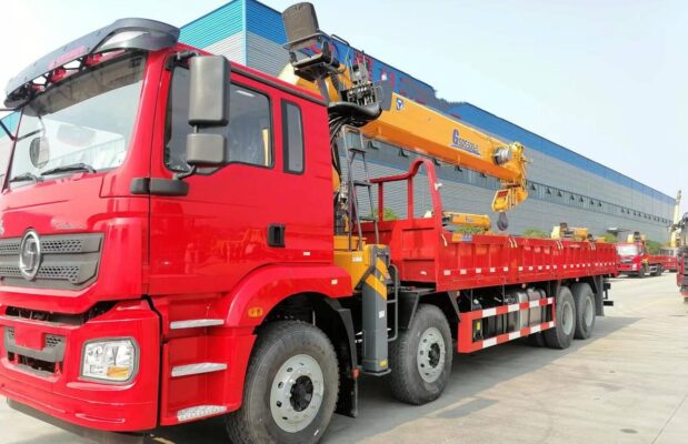 Shaanxi Automobile 31 Tons Truck Telescopic Crane