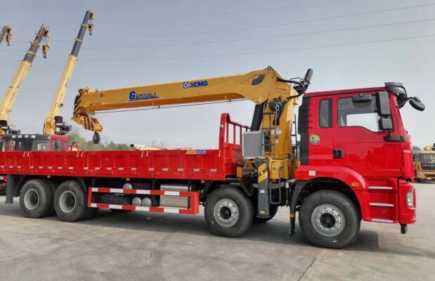 Shaanxi Automobile 31 Tons Truck Telescopic Crane
