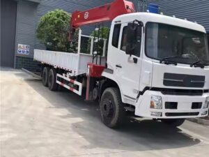 Tianjin 14 Tons Crane Mounted Truck