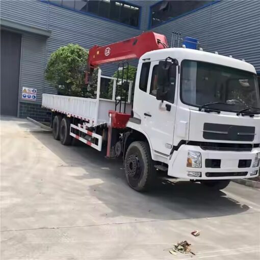 Tianjin 14 Tons Crane Mounted Truck