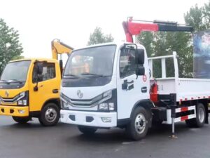 Dengfeng 1.5 Ton Knuckle Boom Crane Truck