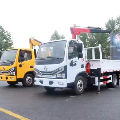 Dengfeng 1.5 Ton Knuckle Boom Crane Truck