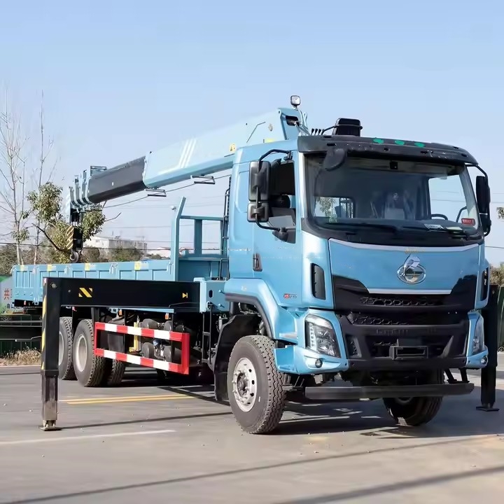 Dong Feng 12 Ton Truck Telescopic Crane