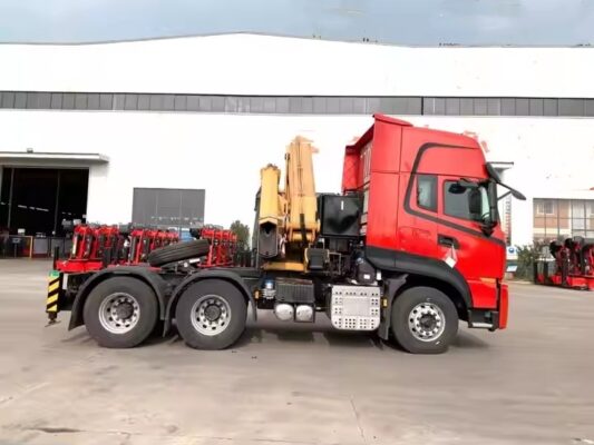 Dongfeng 30 Ton Knuckle Boom Crane Truck