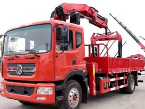 Dongfeng 6.3Ton Knuckle Boom Crane