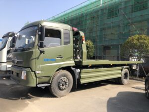 Dongfeng 8 Teraka ea Ton Flatbed Tow