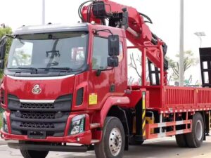 Dongfeng Liuqi 12 Ton Knuckle Boom Crane Truck