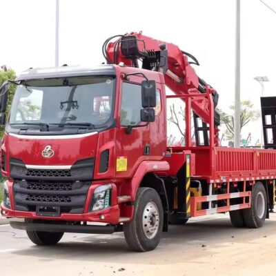 Dongfeng Liuqi 12 Ton Knuckle Boom Crane Truck