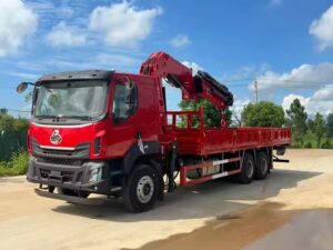 Dongfeng Liuqi 16 Ton Knuckle Boom Crane Truck