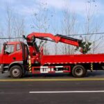 Faw 10 Ton Knuckle Boom Crane