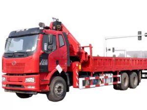 Faw 12 Ton Knuckle Boom Garabia