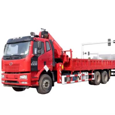 Faw 12 Ton Knuckle Boom Crane