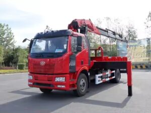 Faw 12 Ton Knuckle Boom Crane Truck