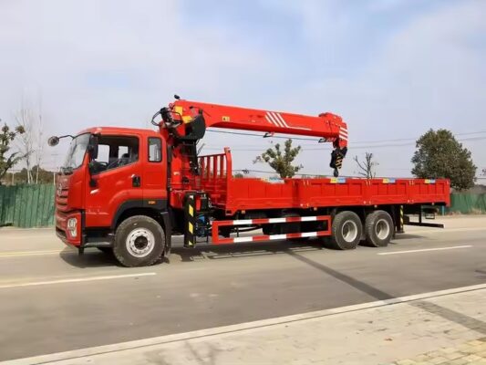 Faw 12 Ton Truck Telescopic Crane