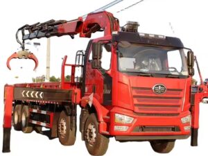 Faw 12Ton Knuckle Boom Crane