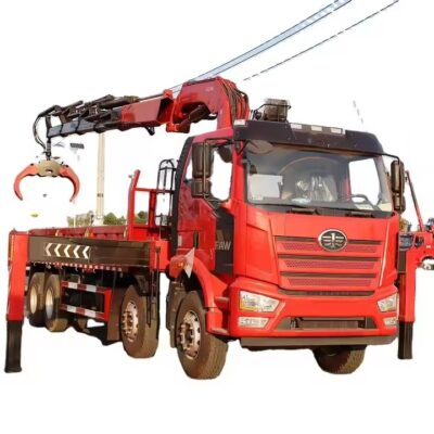 Faw 12Ton Knuckle Boom Crane