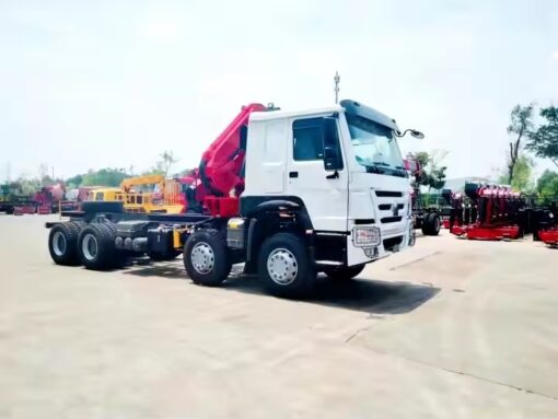 Howo 25 Ton Knuckle Boom Crane Truck