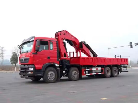 Howo 30Ton Knuckle Boom Crane