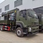 Isuzu 12Ton Truck Telescopic Crane