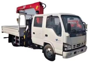 Isuzu 3 Ton Truck Telescopic Crane