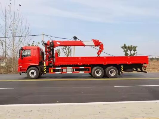 Shacman 12 Ton Truck Telescopic Crane