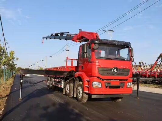 Shacman 20Ton Knuckle Boom Crane