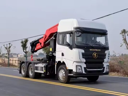 Shacman 25 Ton Knuckle Boom Crane