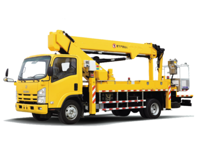 Isuzu 23.8 Meter Articulated Bucket Lift Truck