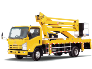 Isuzu 24.8 Meter Articulated Bucket Lift Truck