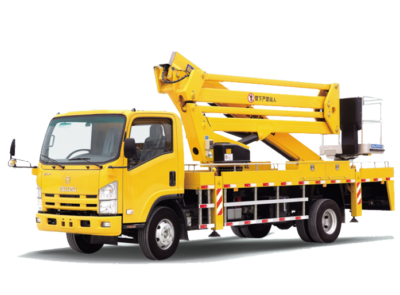 Isuzu 24.8 Meter Articulated Bucket Lift Truck